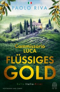 Cover Paolo Riva, Flüssiges Gold, Krimi