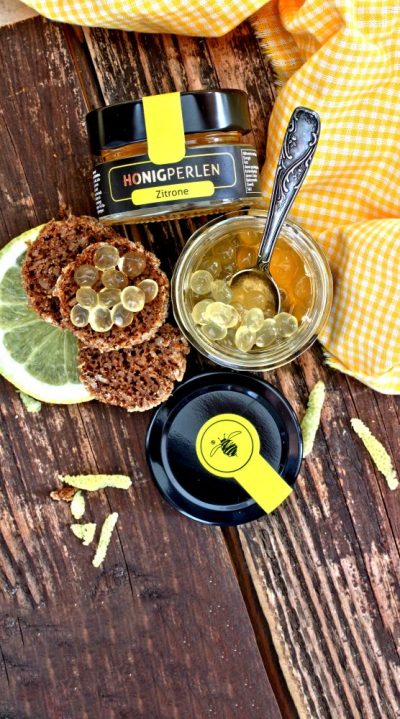 Honigperlen und Zitrone, Bienenmanufaktur Erdmannhausen